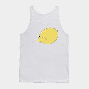 funny lemon Tank Top